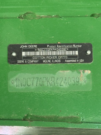 2024 John Deere CP770 Photo 4