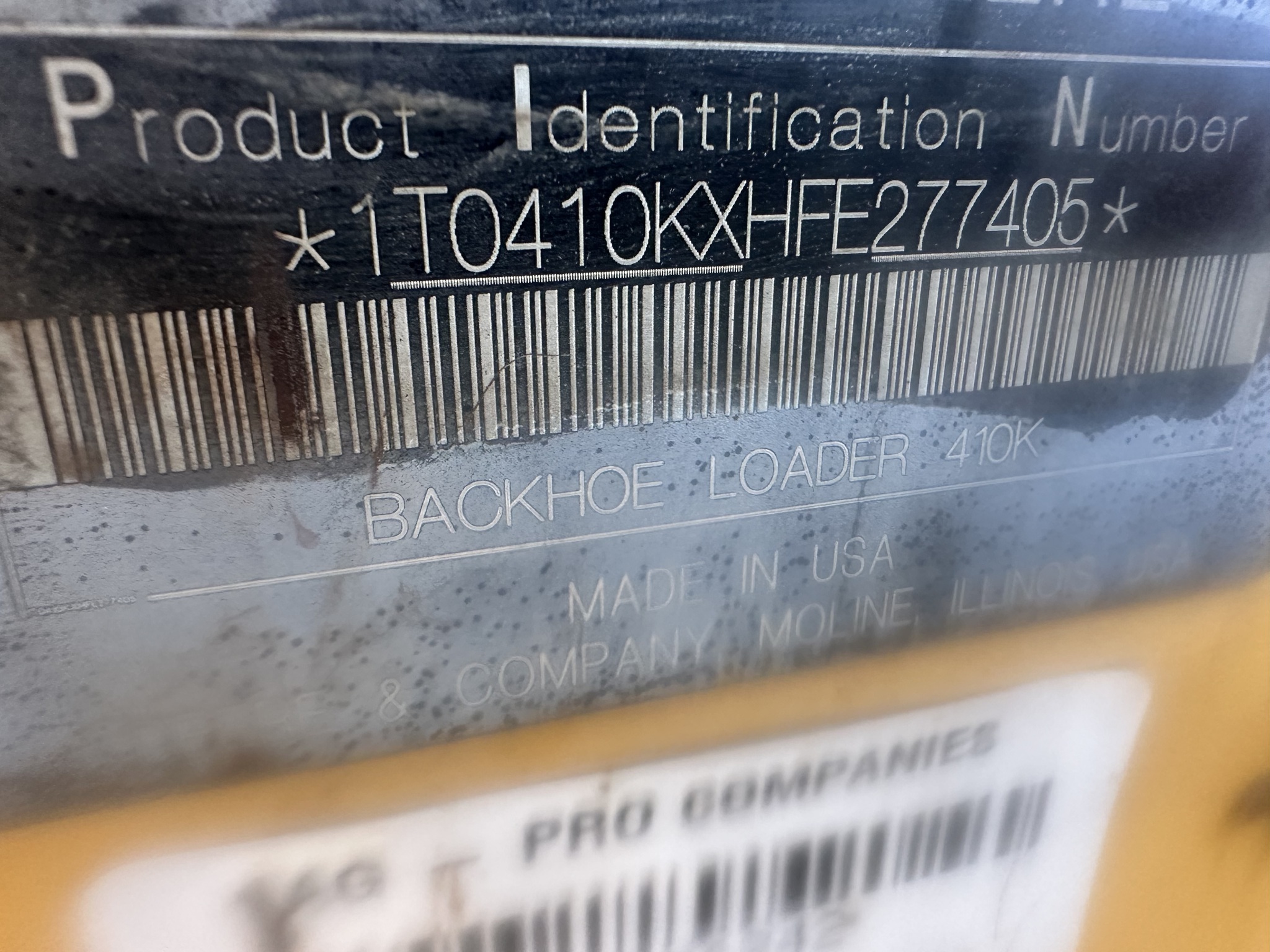 2015 John Deere 410K Image 9