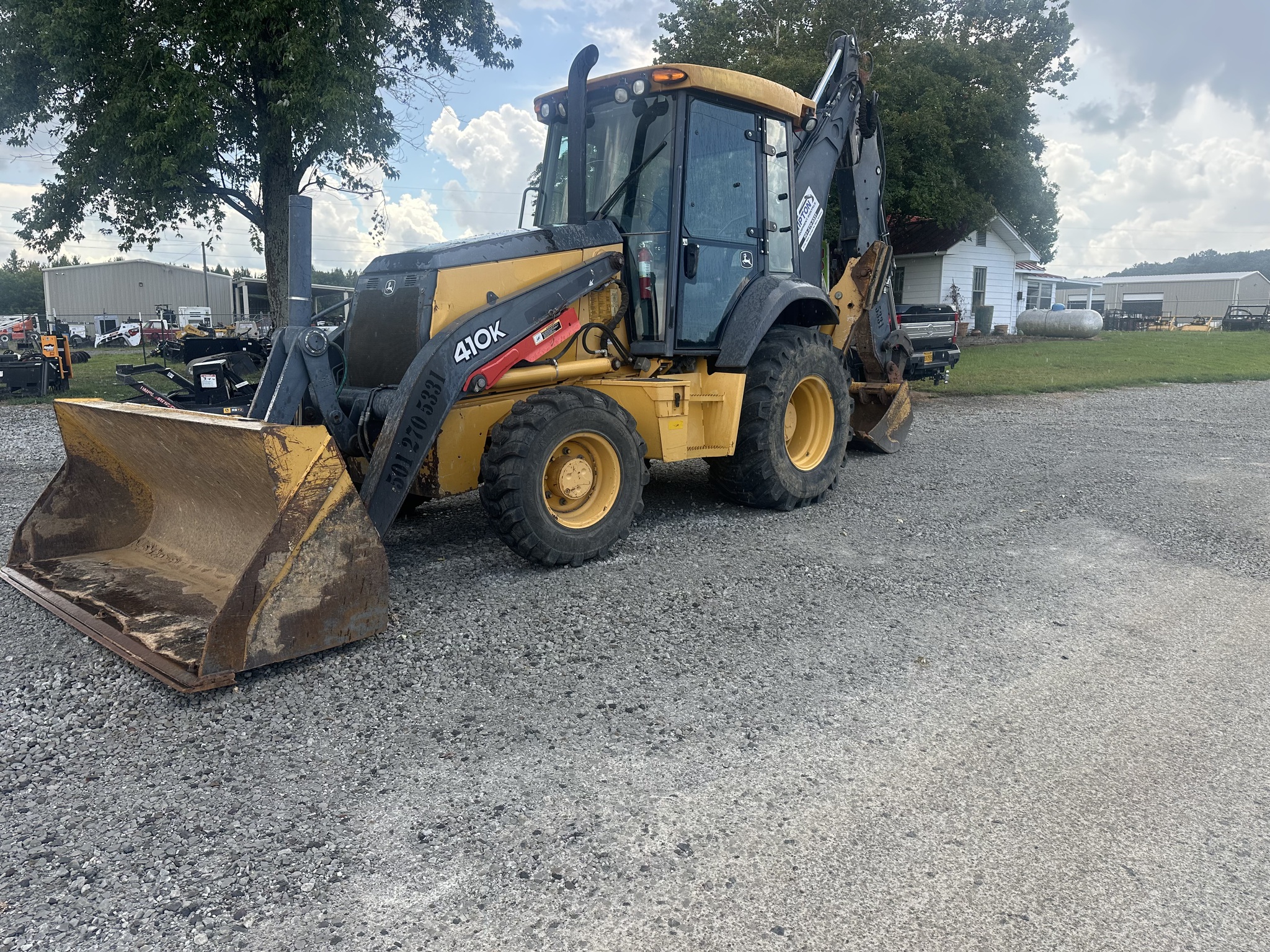 2015 John Deere 410K Image 3