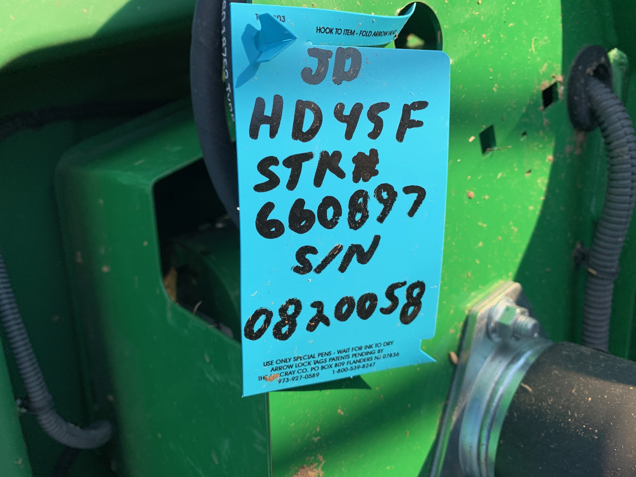  2022 John Deere HD45F at Heritage Tractor in Lamar, MO