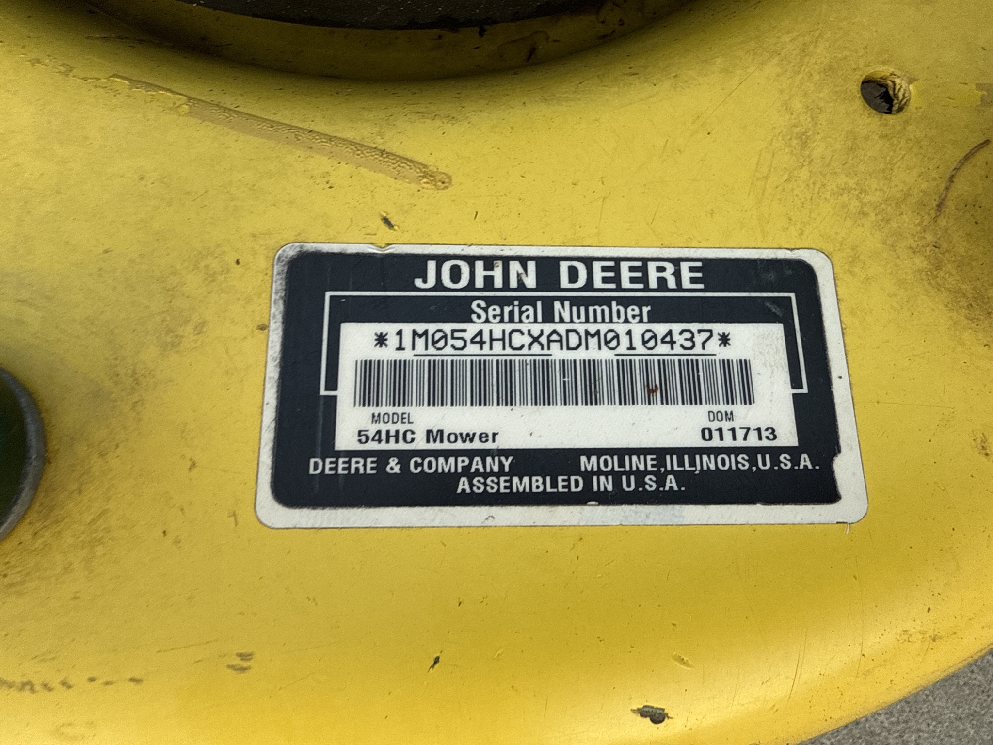 2013 John Deere X739 Image 17