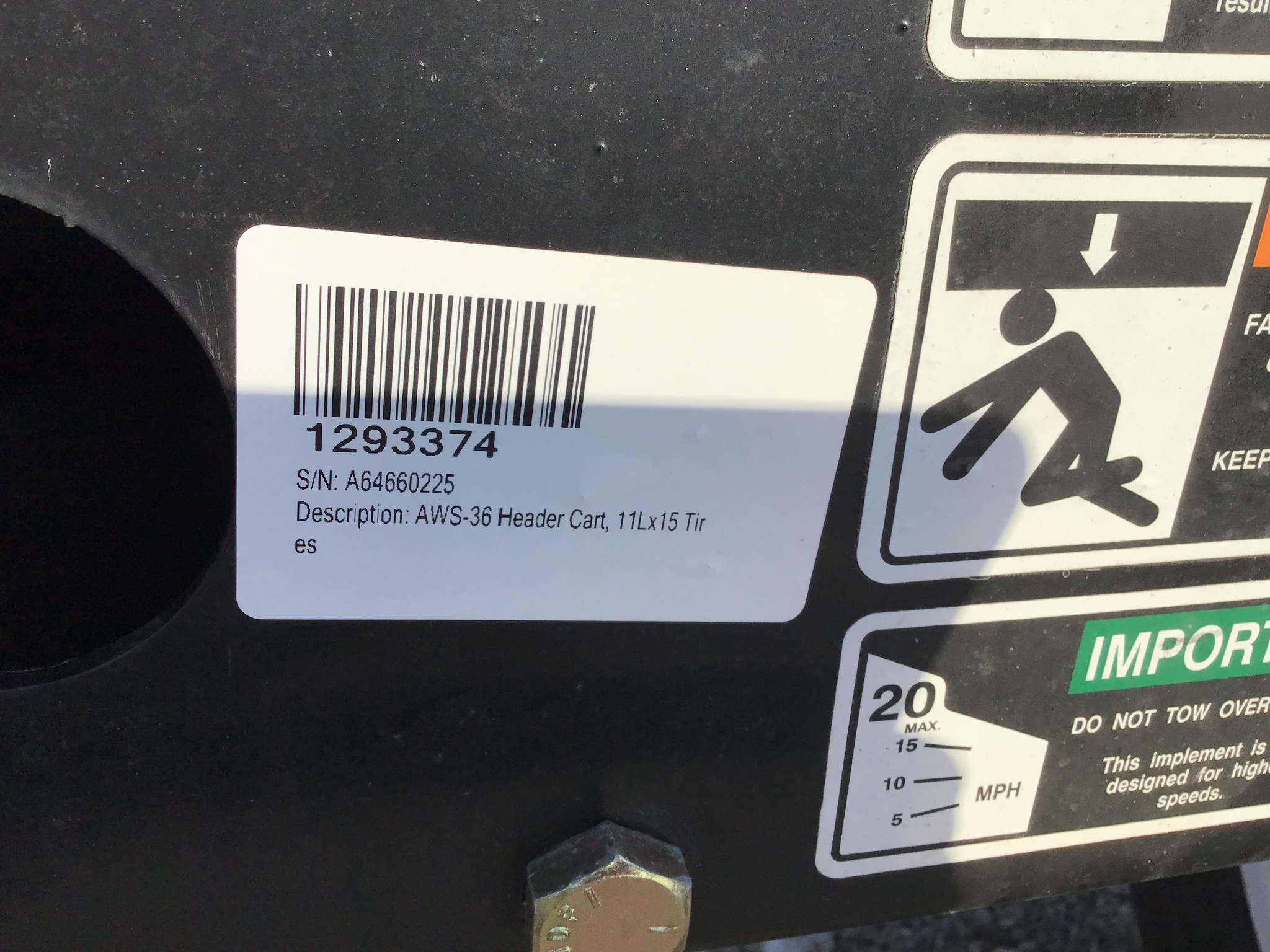 2018 Unverferth AWS-36 Image 17