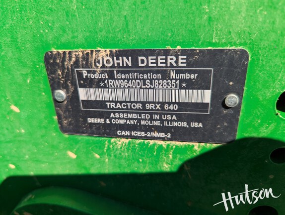 Photo of 2025 John Deere 9RX 640