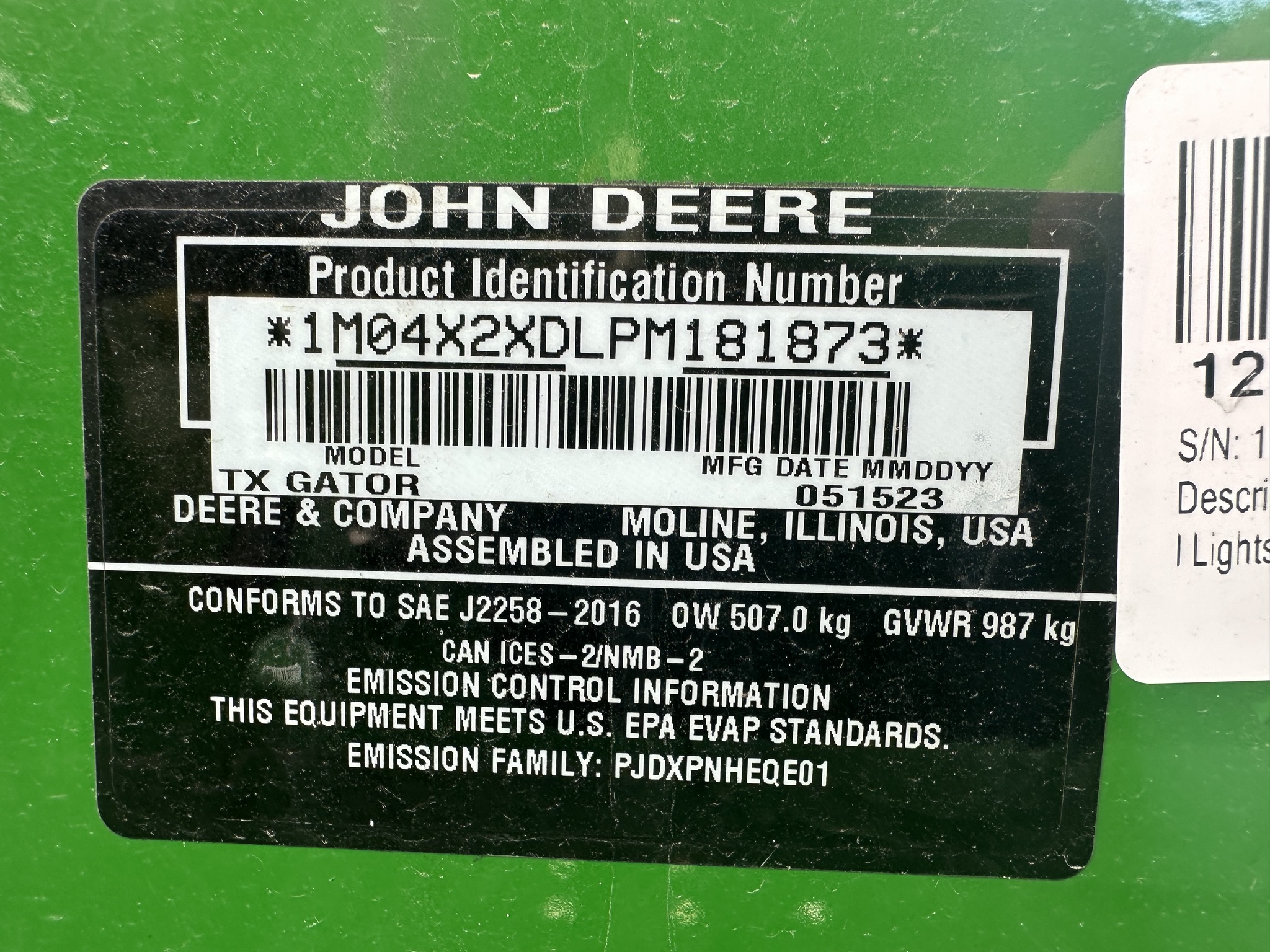 2023 John Deere TX Image 21