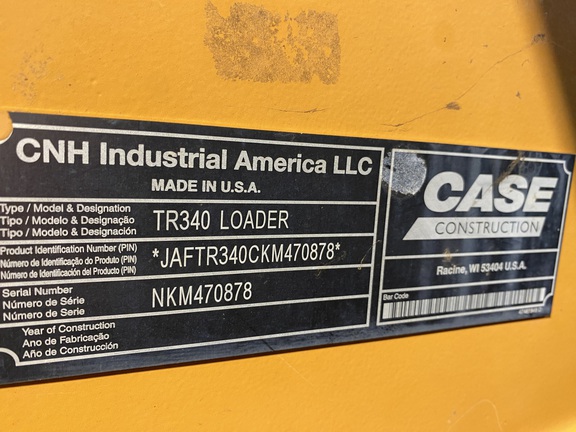 2019 Case TR340 Photo 4