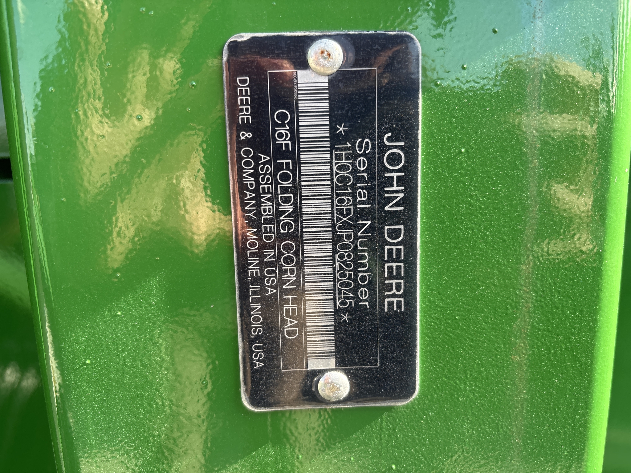 Used 2023 John Deere C16F Corn and Row Crop headers at Koenig Equipment in Urbana, OH - PhotoXL18