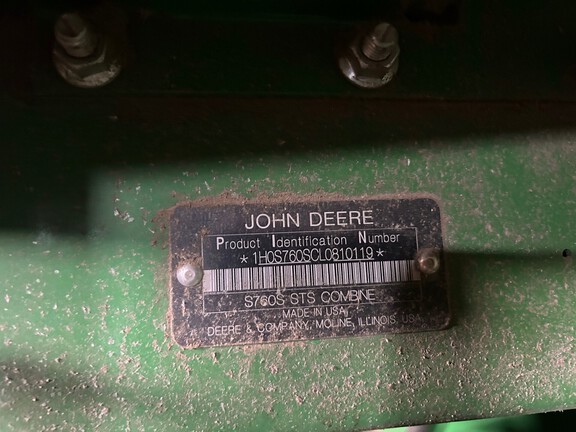 2020 John Deere S760 (6th thumbnail)