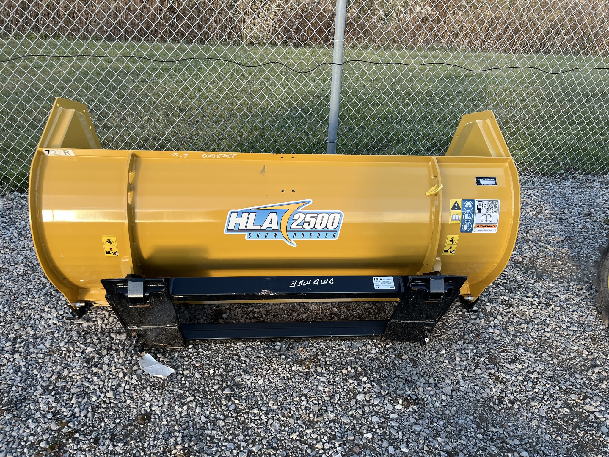 2024 Horst SP250072 W STEEL CUTTING EDGE Image 1