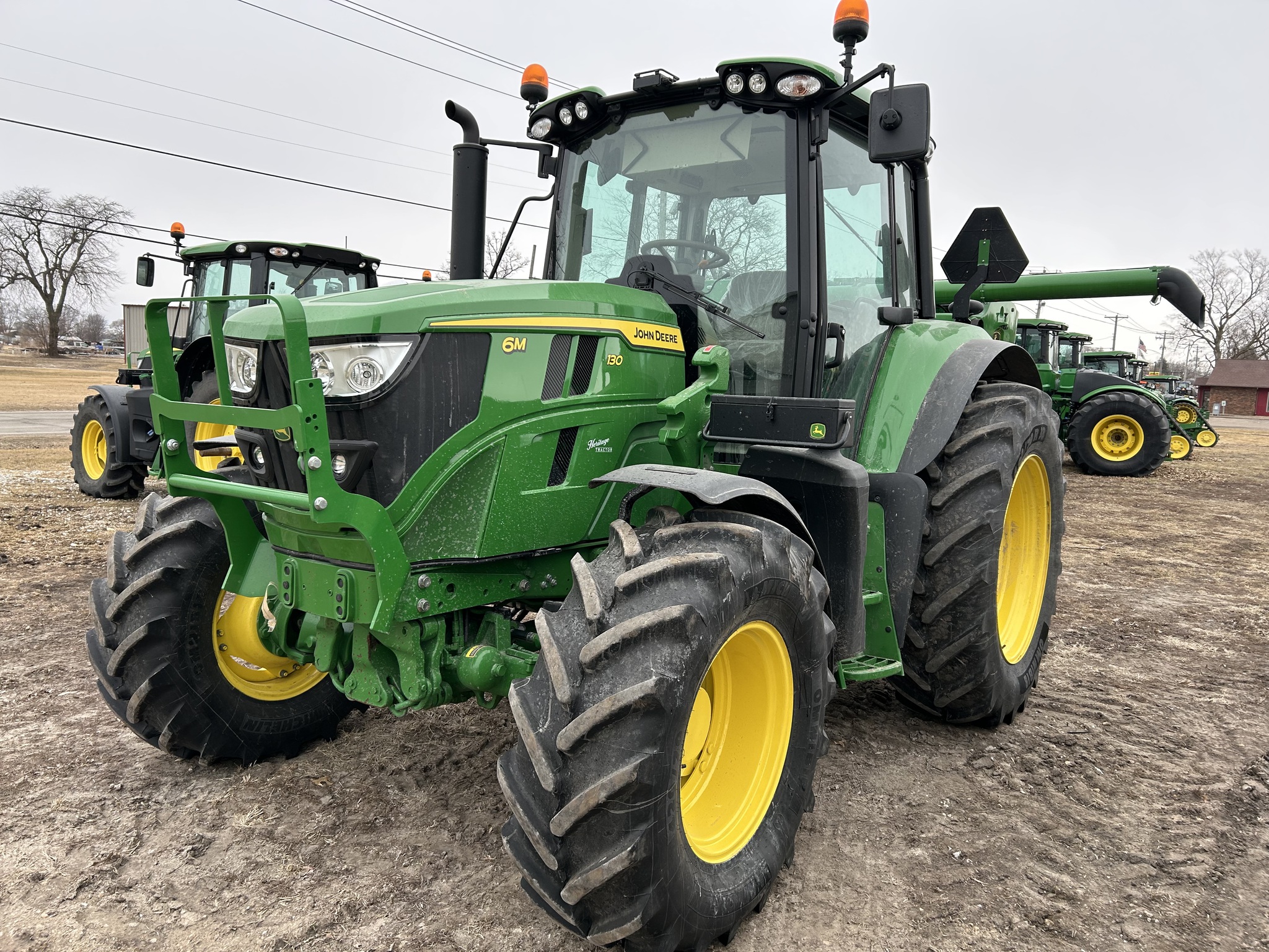  2025 John Deere 6M 130 at Heritage Tractor in Monmouth, IL