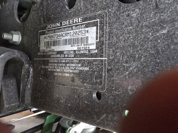 2024 John Deere X734 - Photo3