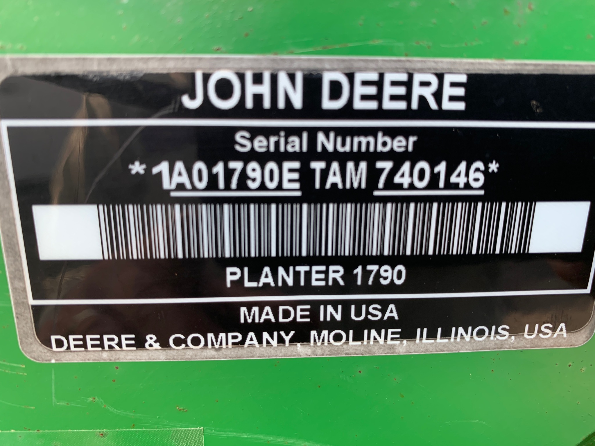  2011 John Deere 1790 at Heritage Tractor in Lamar, MO