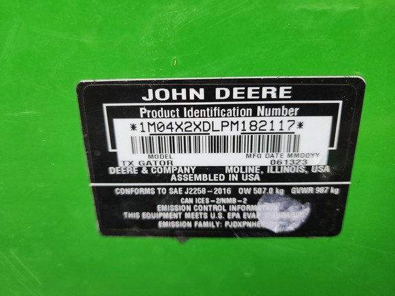 2023 John-Deere TX 4X2