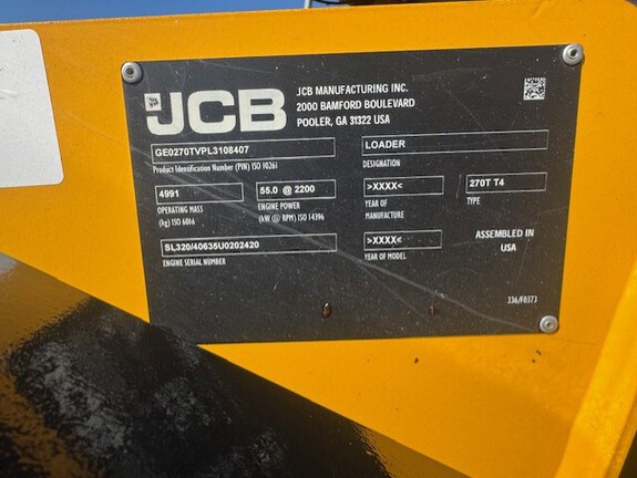 2017 JCB 270T