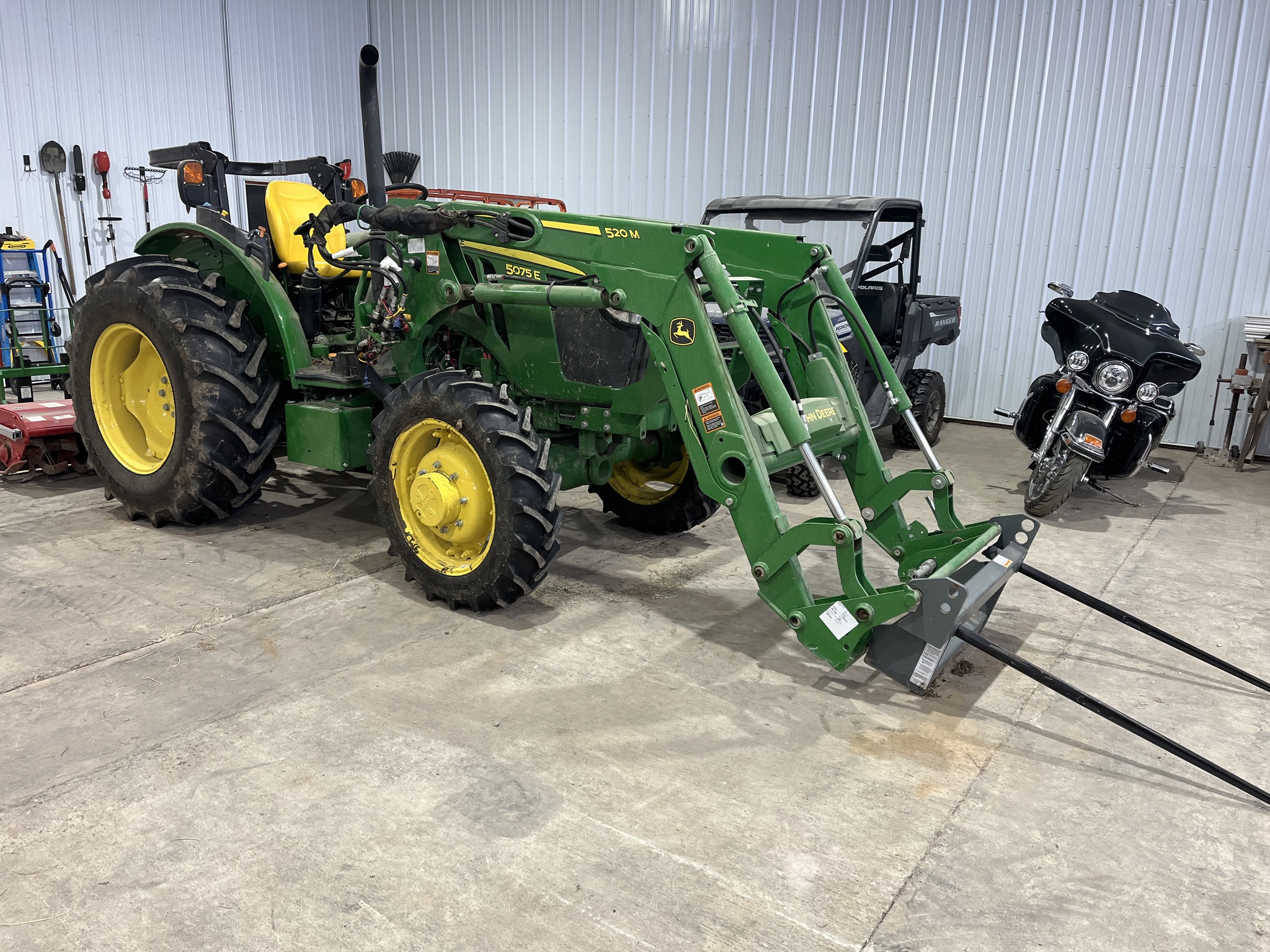 Used 2022 John Deere 5075E Utility Tractors at Koenig Equipment in Anna, OH - PhotoXL0