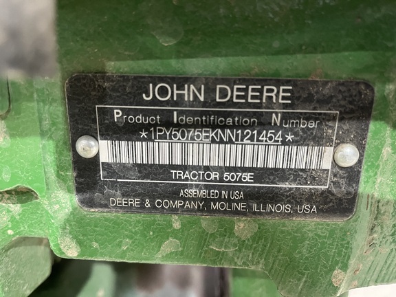 Used 2022 John Deere 5075E Utility Tractors at Koenig Equipment in Anna, OH - Photo13