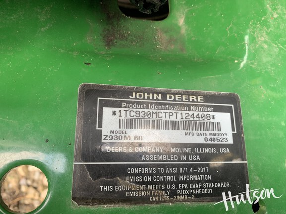 Photo of 2023 John Deere Z930M