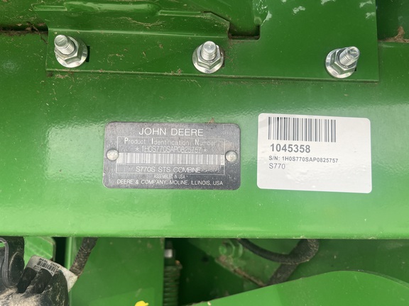 2023 John Deere S770