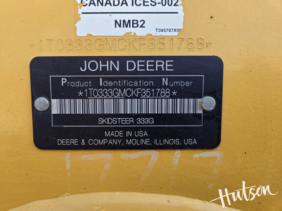 Photo of 2019 John Deere 333G