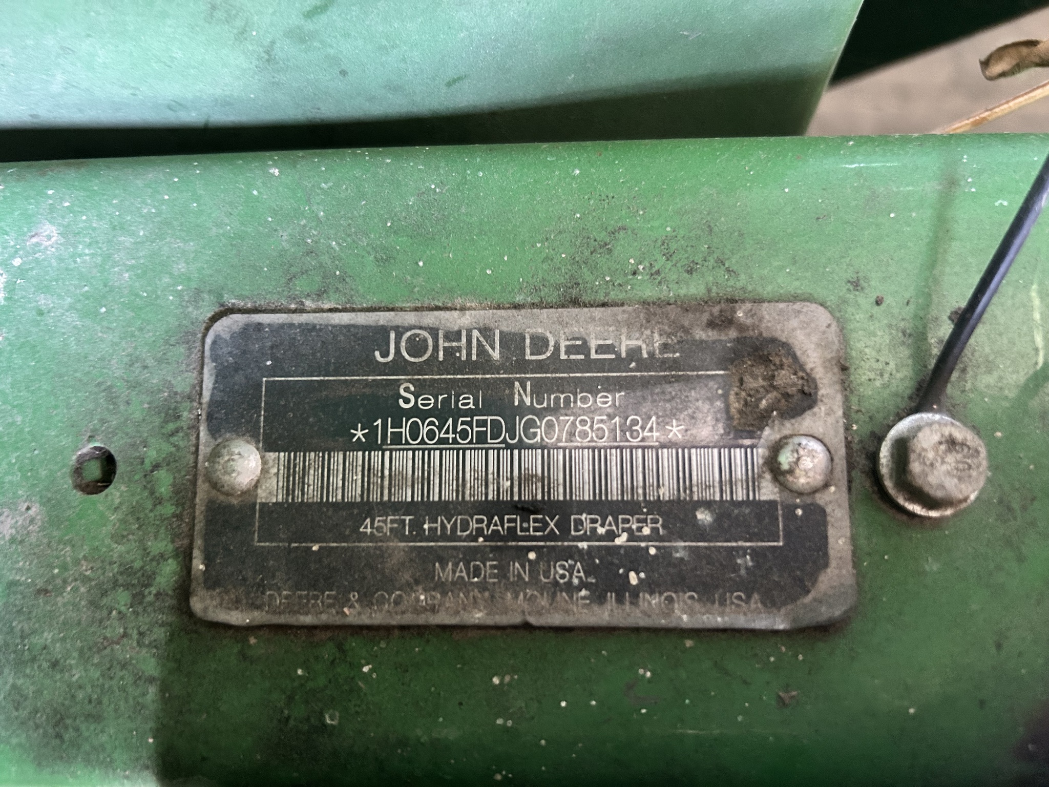 2016 John Deere 645FD Image 17