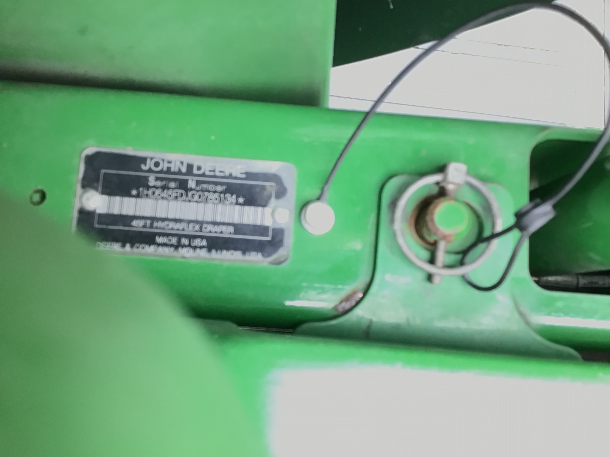 2016 John Deere 645FD Image 20