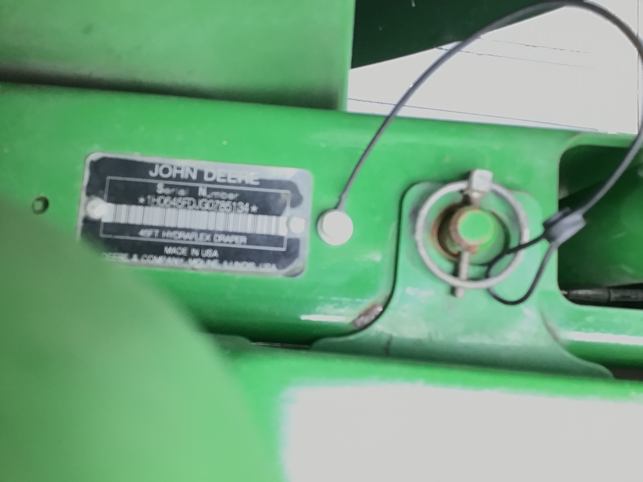 2016 John Deere 645FD Image 19