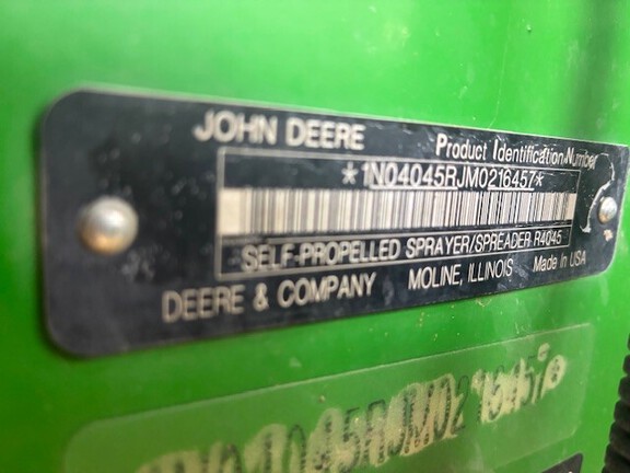 2021 John Deere R4045 (4th thumbnail)
