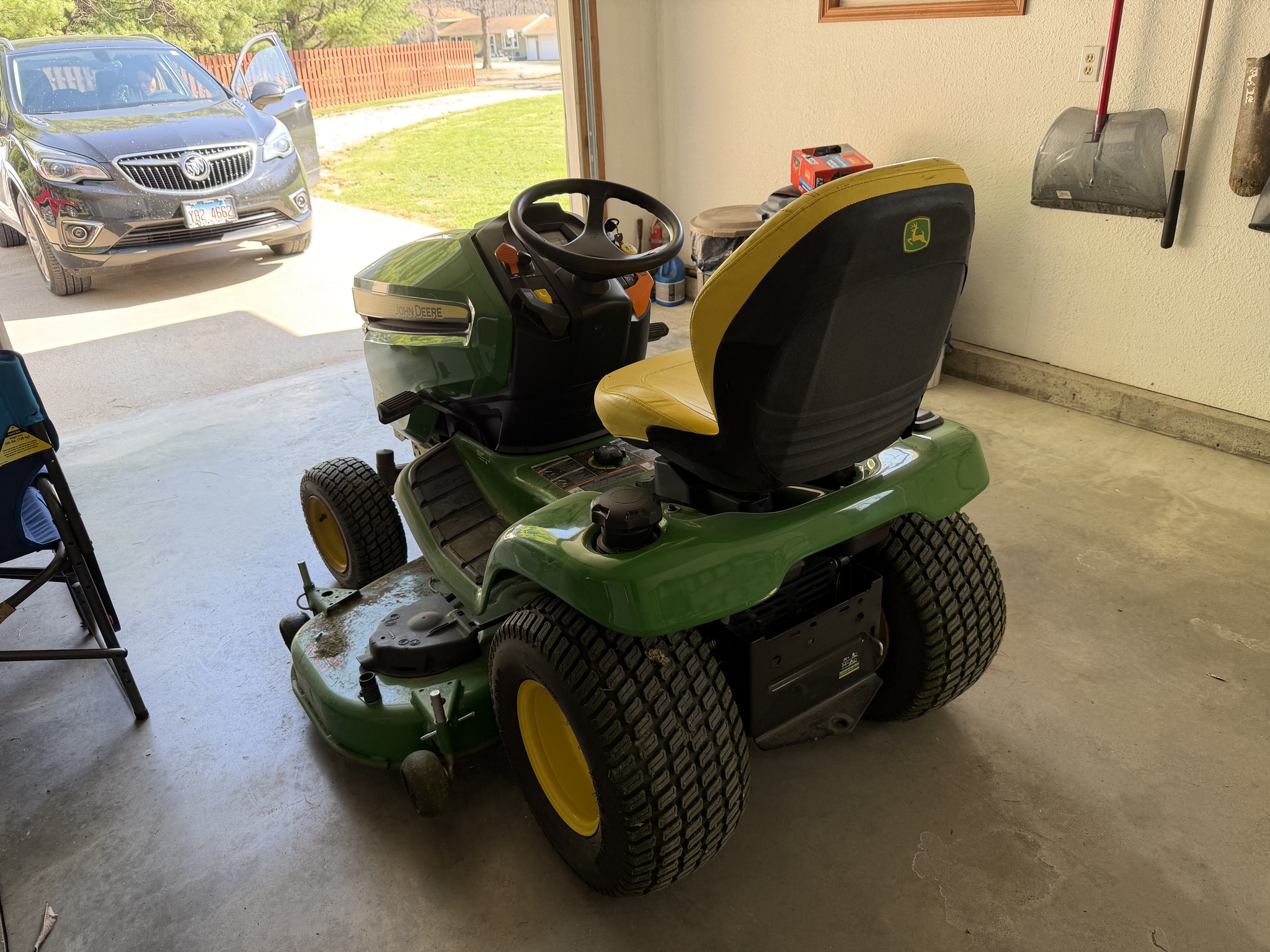  2023 John Deere X380 at Heritage Tractor in Quincy, IL