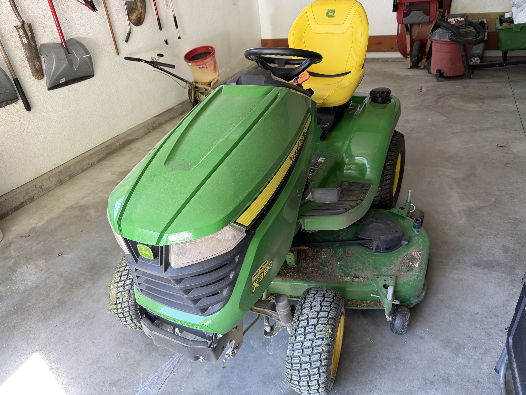  2023 John Deere X380 at Heritage Tractor in Quincy, IL