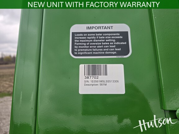 Photo of 2025 John Deere 561M