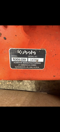 Photo of 2001 Kubota BX2200D