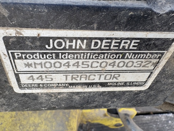 Photo of 1995 John Deere 445