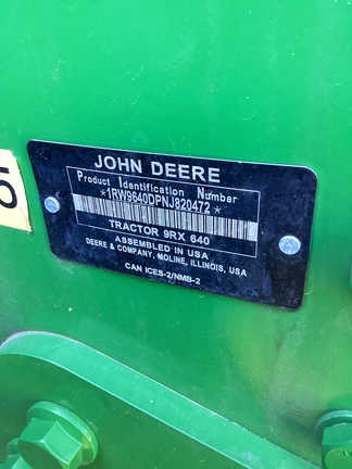 2022 John Deere 9RX 640 - Photo15
