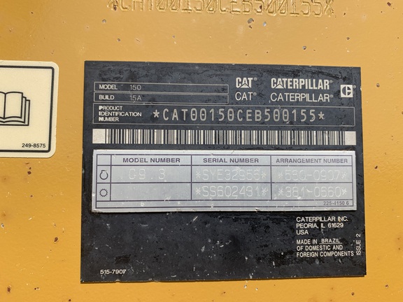 2020 Caterpillar 150M