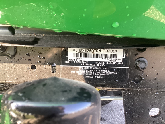 Photo of 2024 John Deere X370