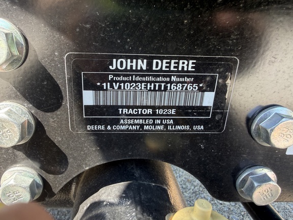 2026 John Deere 1023E