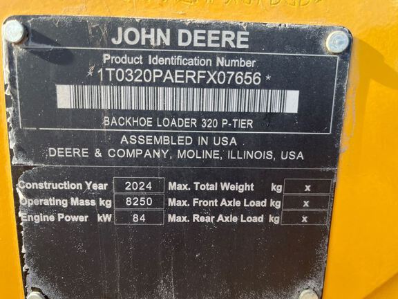 2024 John Deere 320P