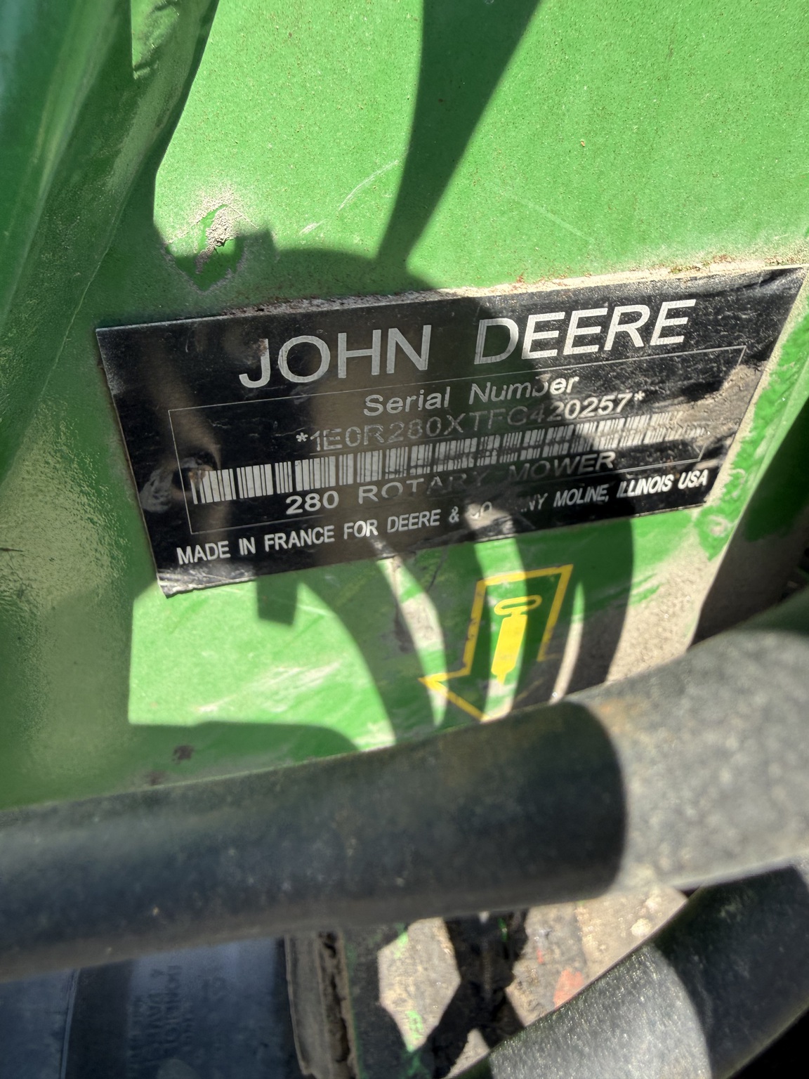 2015 John Deere R280 Image 7