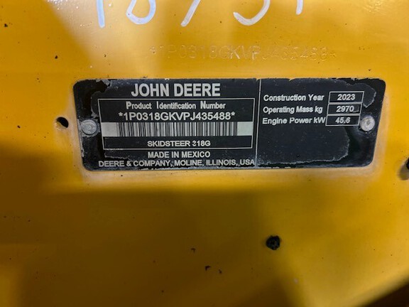 2024 John Deere 318G