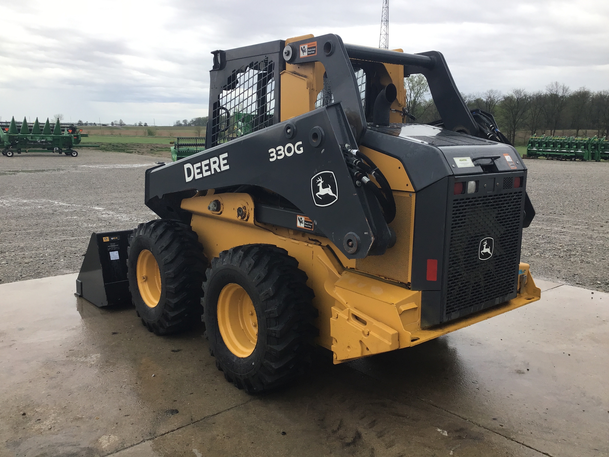 Used 2019 John Deere 330G Skid Steer Loaders at Koenig Equipment in Richmond, IN - PhotoXL27