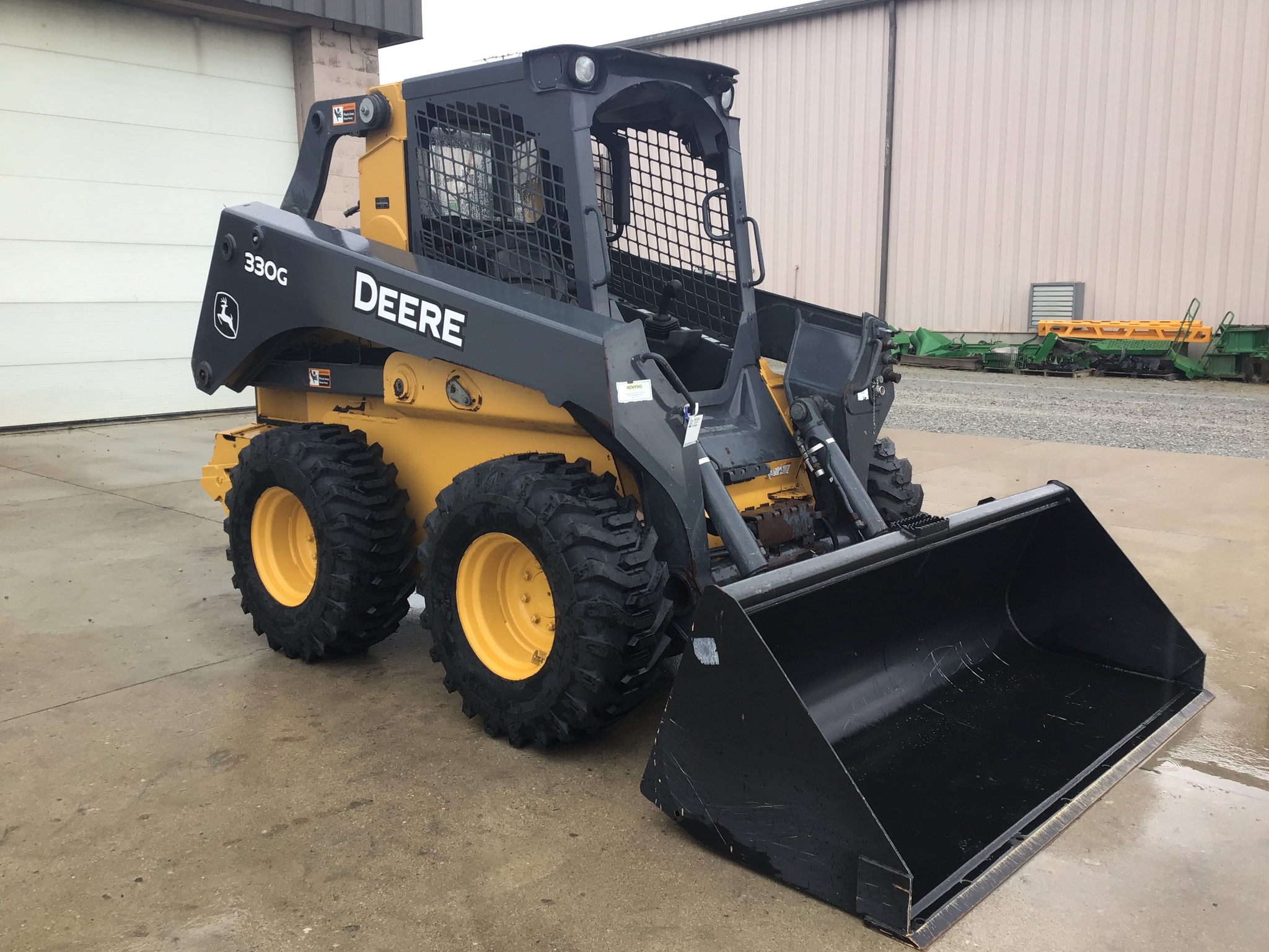 Used 2019 John Deere 330G Skid Steer Loaders at Koenig Equipment in Richmond, IN - PhotoXL23