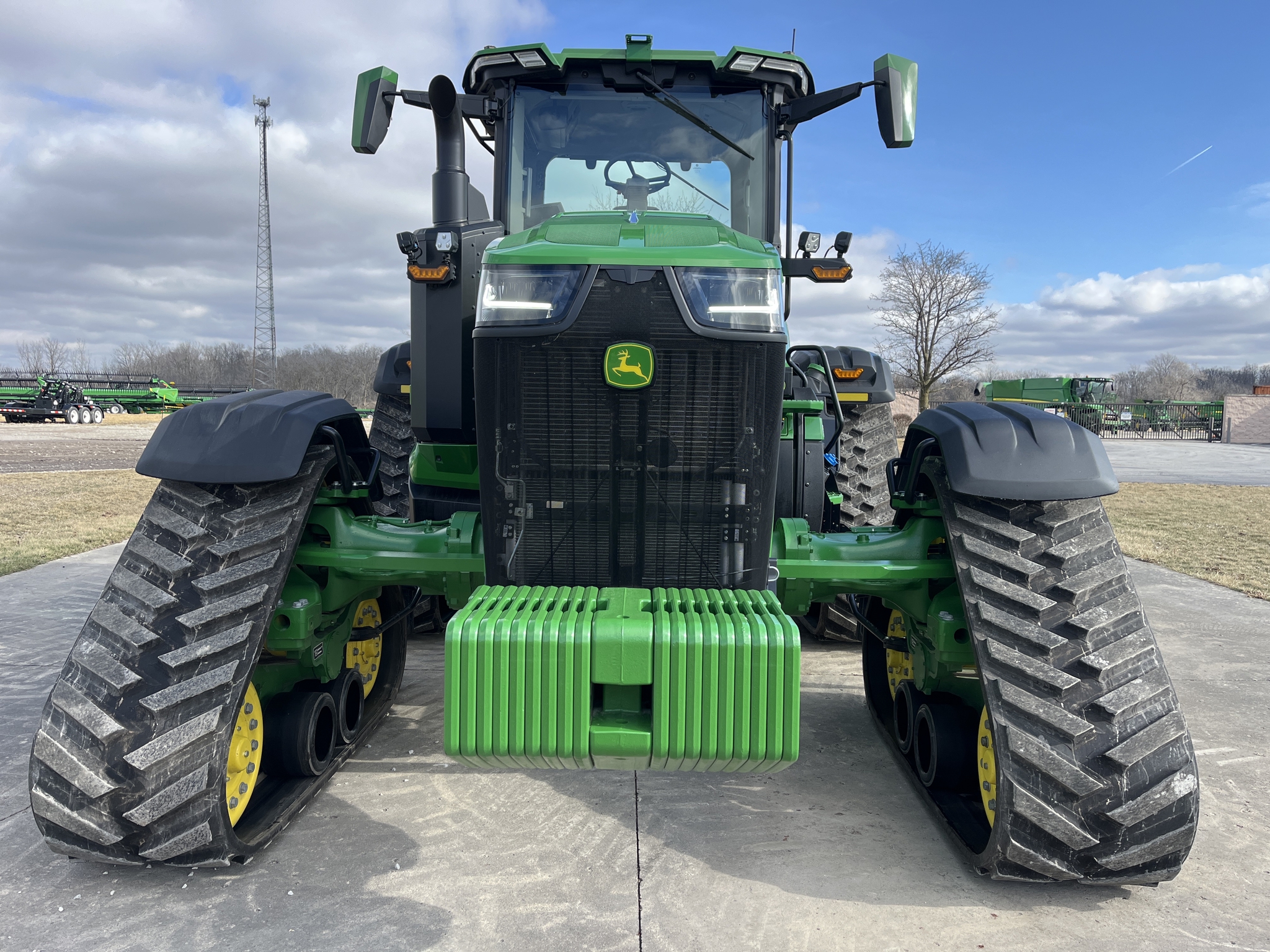 Used 2023 John Deere 8RX 370 Track Tractors at Koenig Equipment in Greenville, OH - PhotoXL7