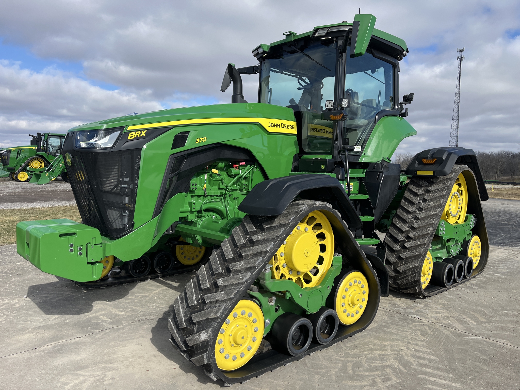 Used 2023 John Deere 8RX 370 Track Tractors at Koenig Equipment in Greenville, OH - PhotoXL0