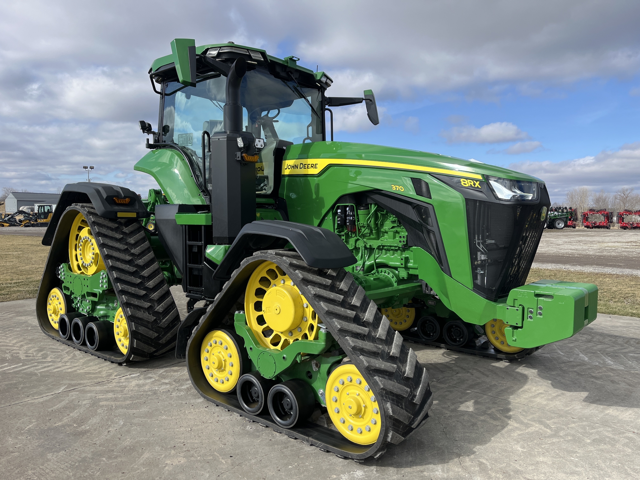 Used 2023 John Deere 8RX 370 Track Tractors at Koenig Equipment in Greenville, OH - PhotoXL6