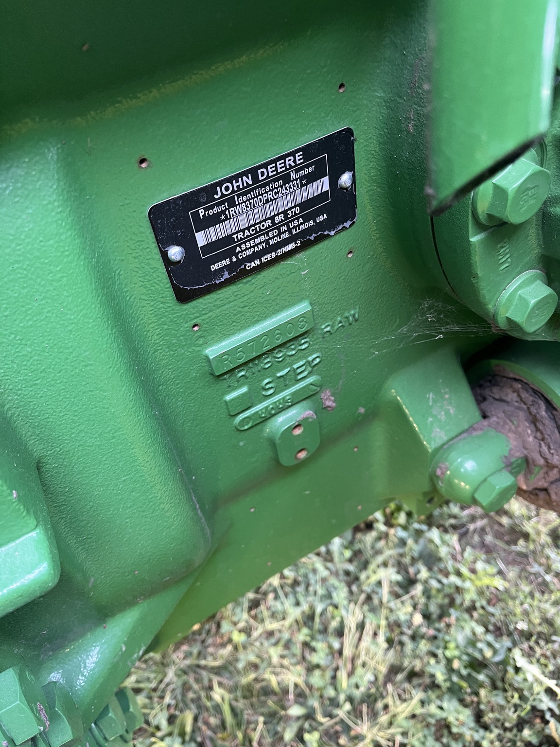  2024 John Deere 8R 370 at Heritage Tractor in Monmouth, IL