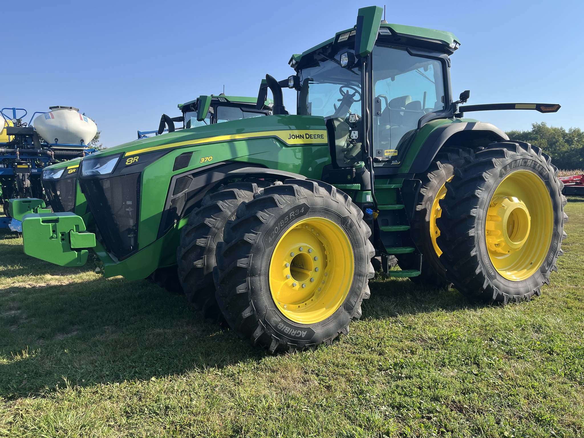  2024 John Deere 8R 370 at Heritage Tractor in Monmouth, IL