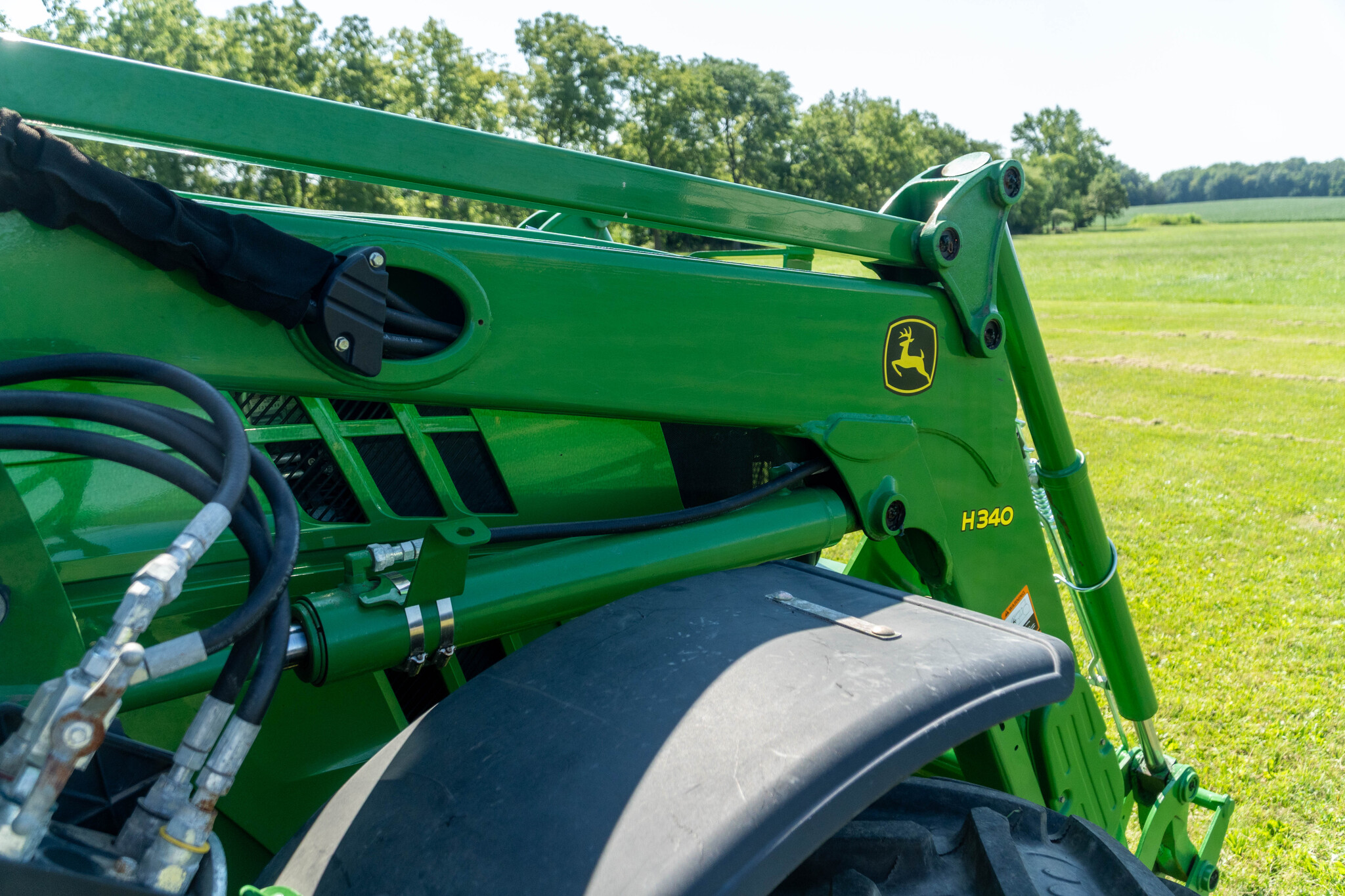 Used 2013 John Deere 6115R Utility Tractors at Koenig Equipment in Anna, OH - PhotoXL23
