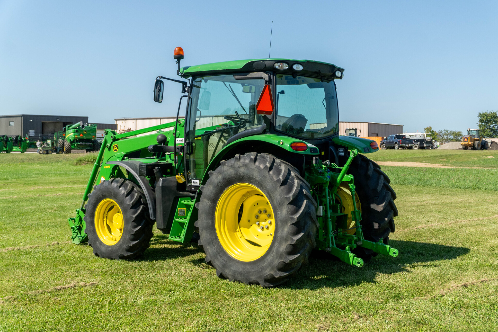 Used 2013 John Deere 6115R Utility Tractors at Koenig Equipment in Anna, OH - PhotoXL2