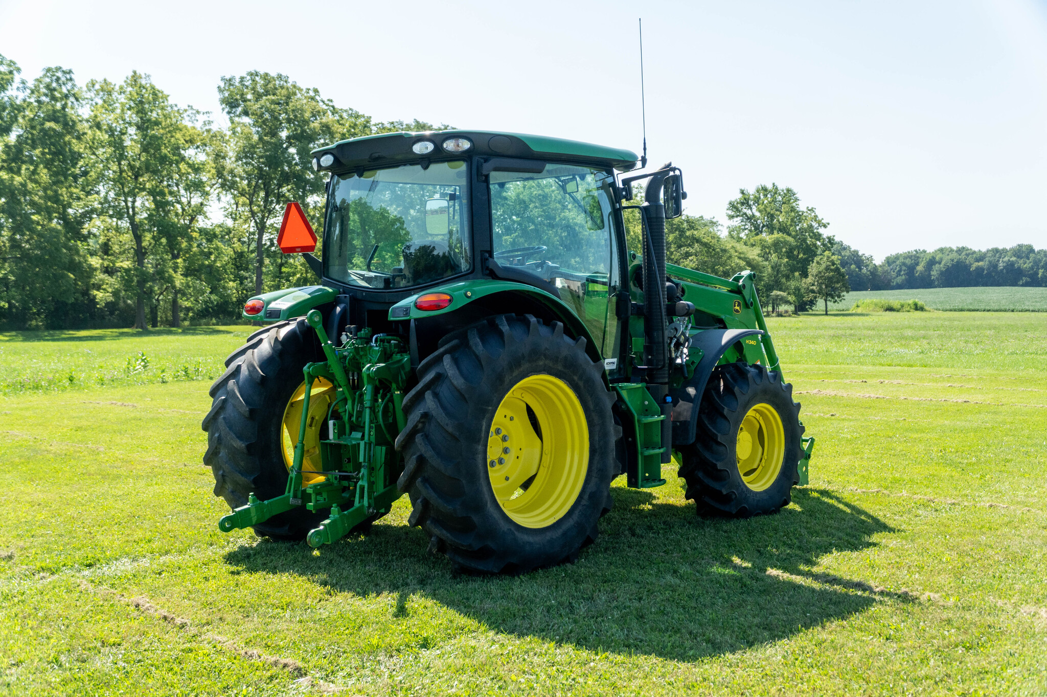 Used 2013 John Deere 6115R Utility Tractors at Koenig Equipment in Anna, OH - PhotoXL4