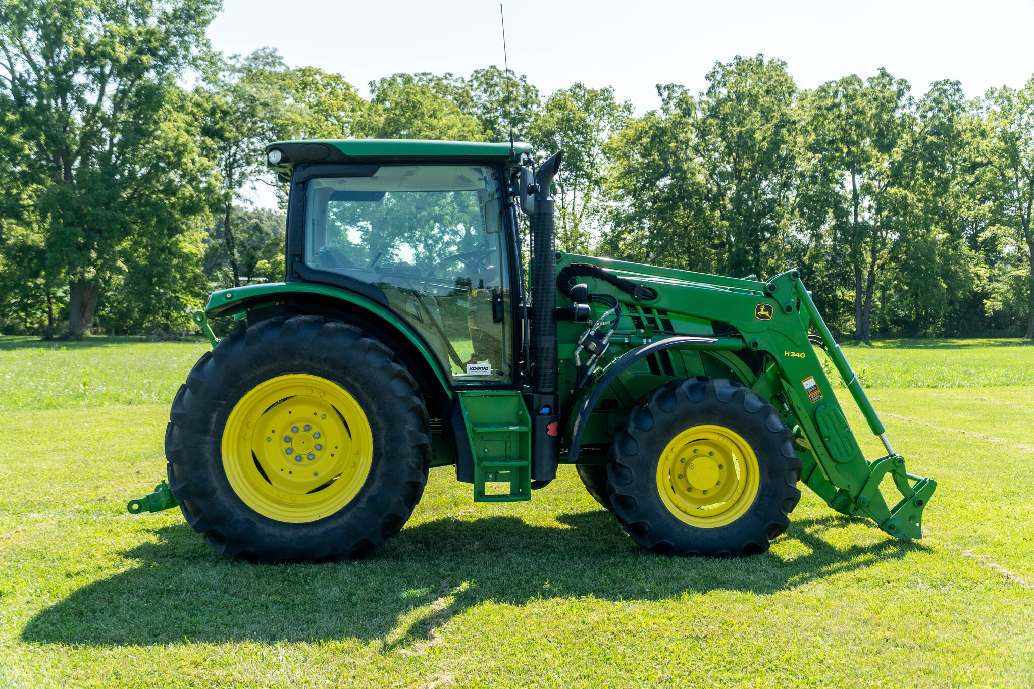 Used 2013 John Deere 6115R Utility Tractors at Koenig Equipment in Anna, OH - PhotoXL5