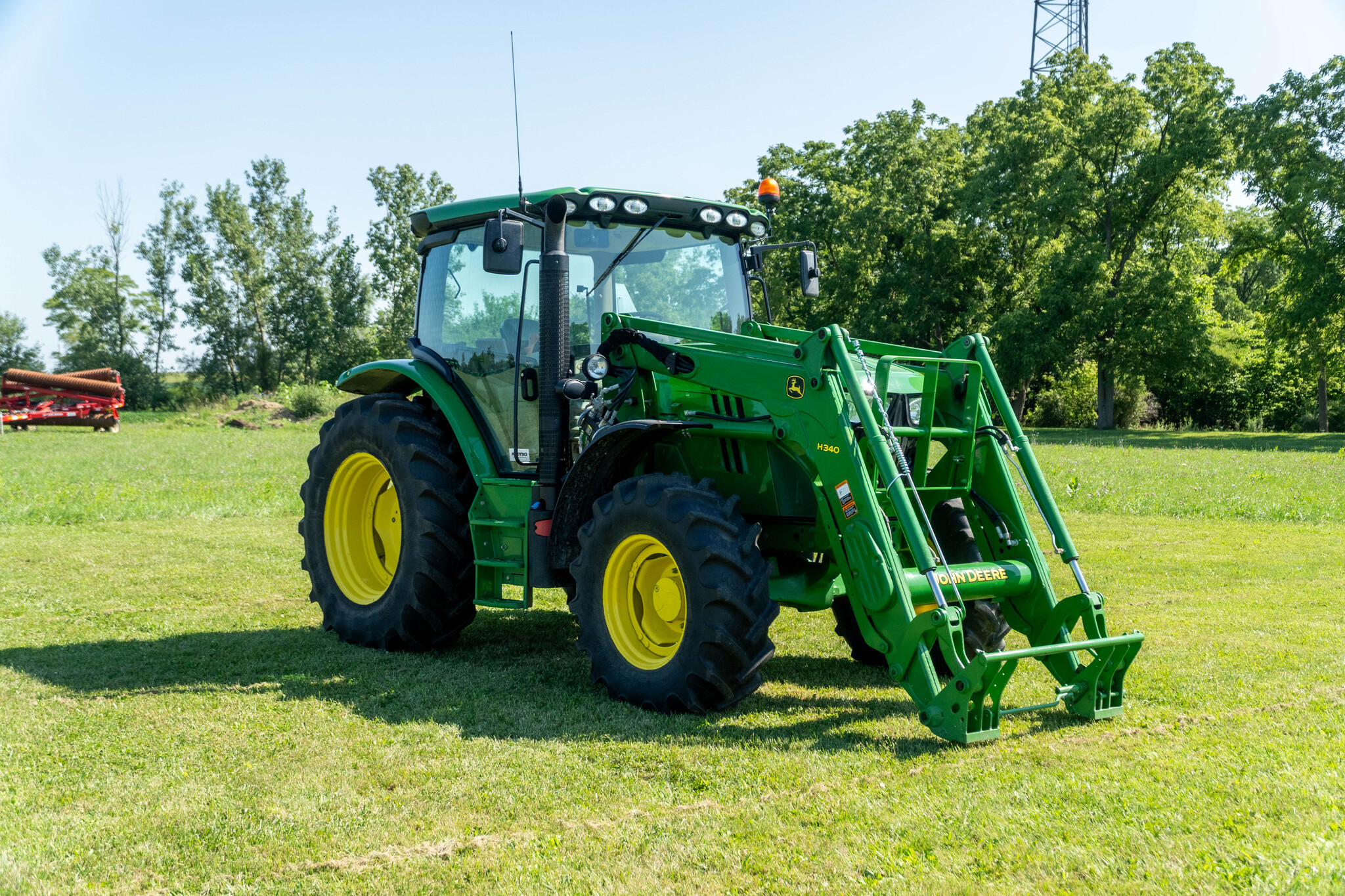 Used 2013 John Deere 6115R Utility Tractors at Koenig Equipment in Anna, OH - PhotoXL6